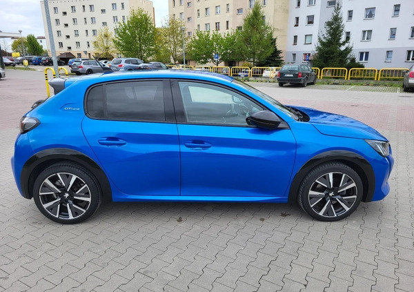 Peugeot 208 cena 70900 przebieg: 65000, rok produkcji 2019 z Mława małe 191